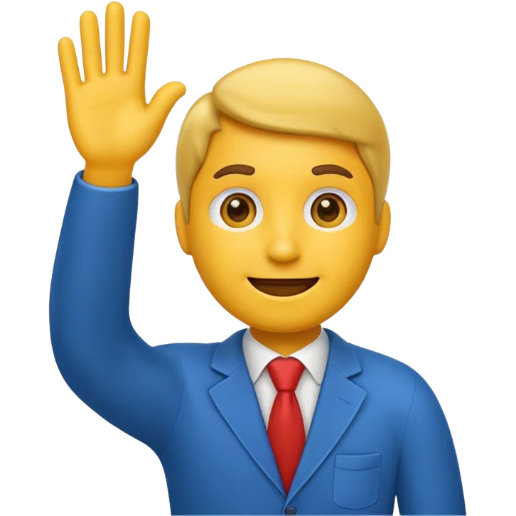 animated emoji waving man apple style emoji