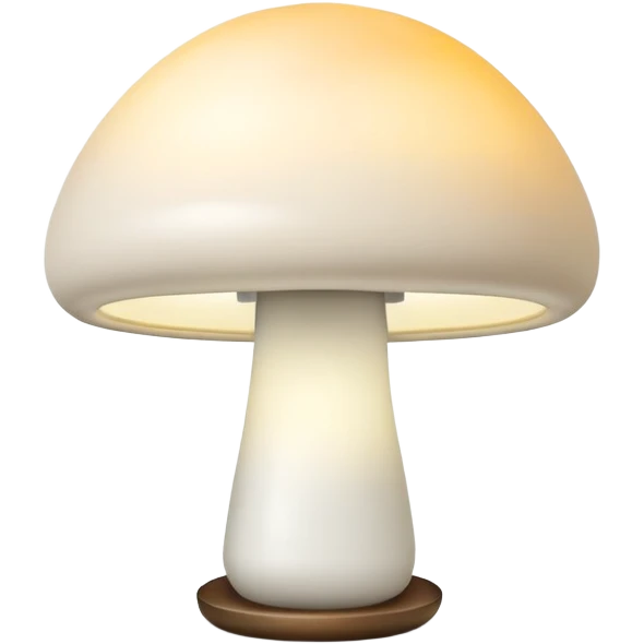 mushroom Lamp basic light  emoji