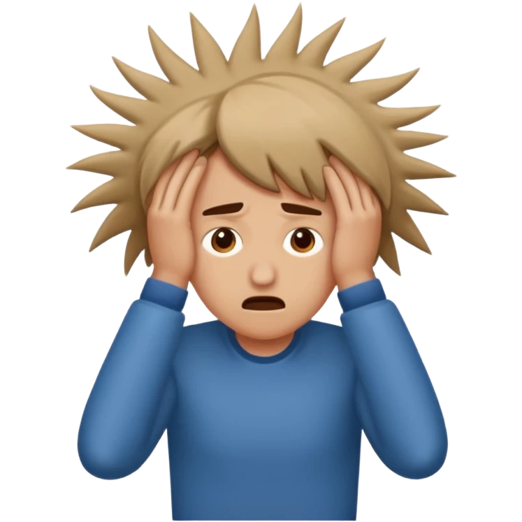 banging my head against the wall emoji