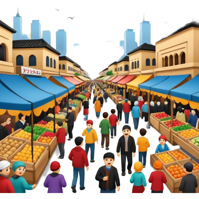 create me a 1920x1080 special market emoji