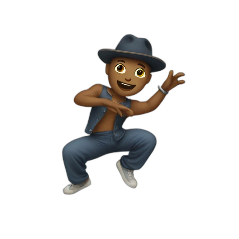 chat qui danse emoji
