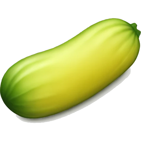 yellow Cucumber emoji