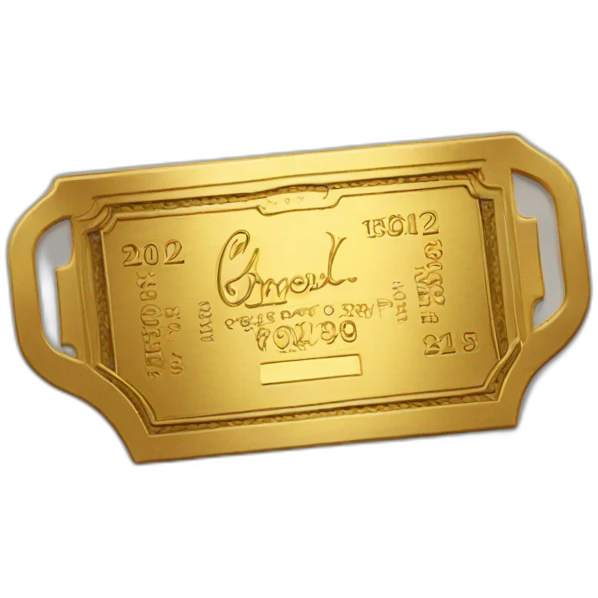 Willy Wonka Golden ticket emoji