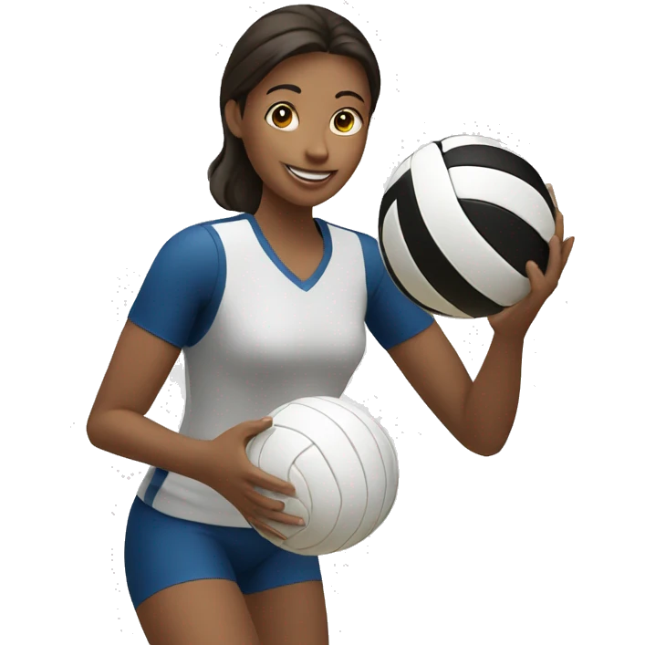 A person playing volleyball  emoji