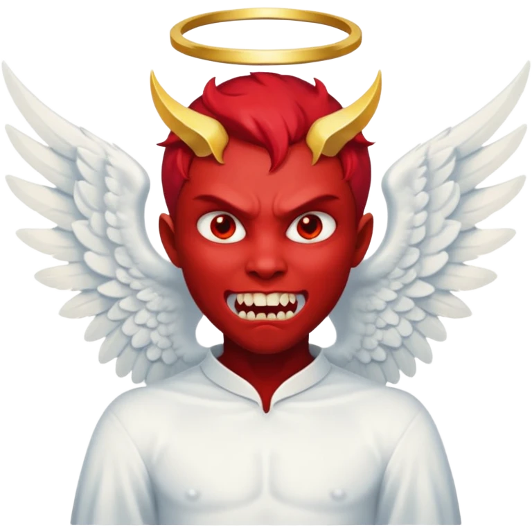شيطان وملائكة emoji