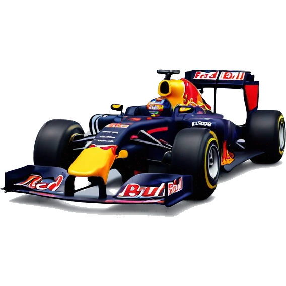 F1 car from Red Bull emoji
