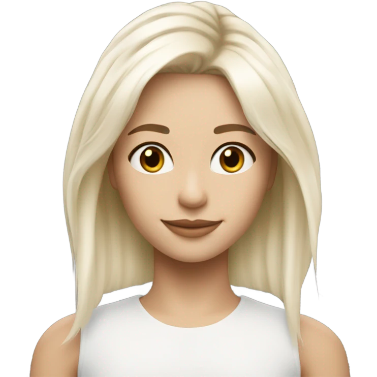 Bleach hair emoji