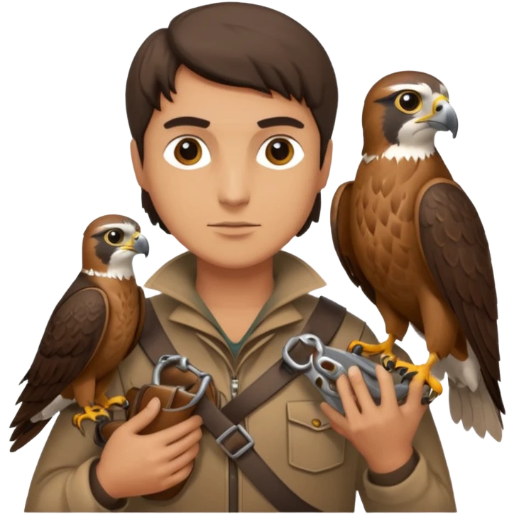 Falconer emoji