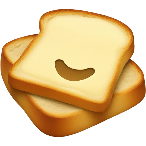 Buttered toast emoji