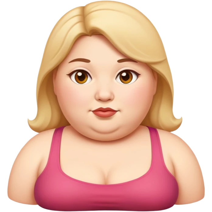 Fat women emoji