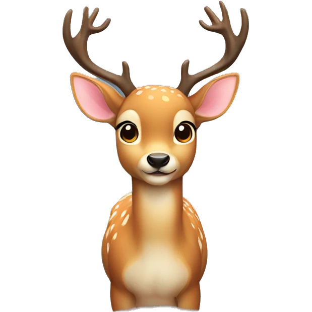 deer cute emoji