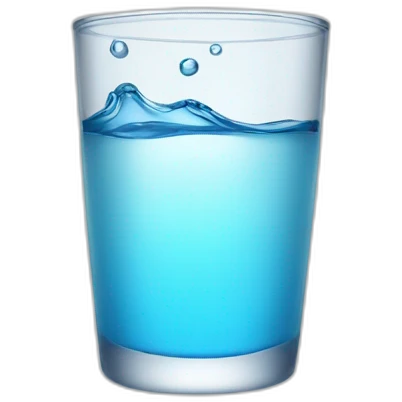 glass water emoji