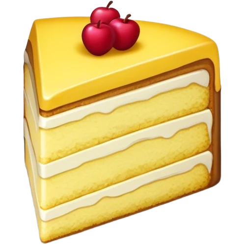 yellow cake emoji