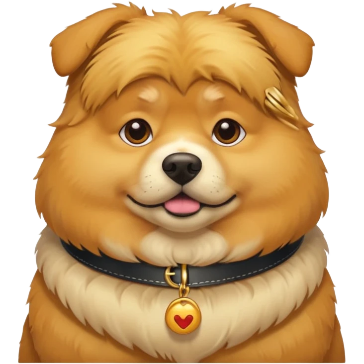 fat dog emoji