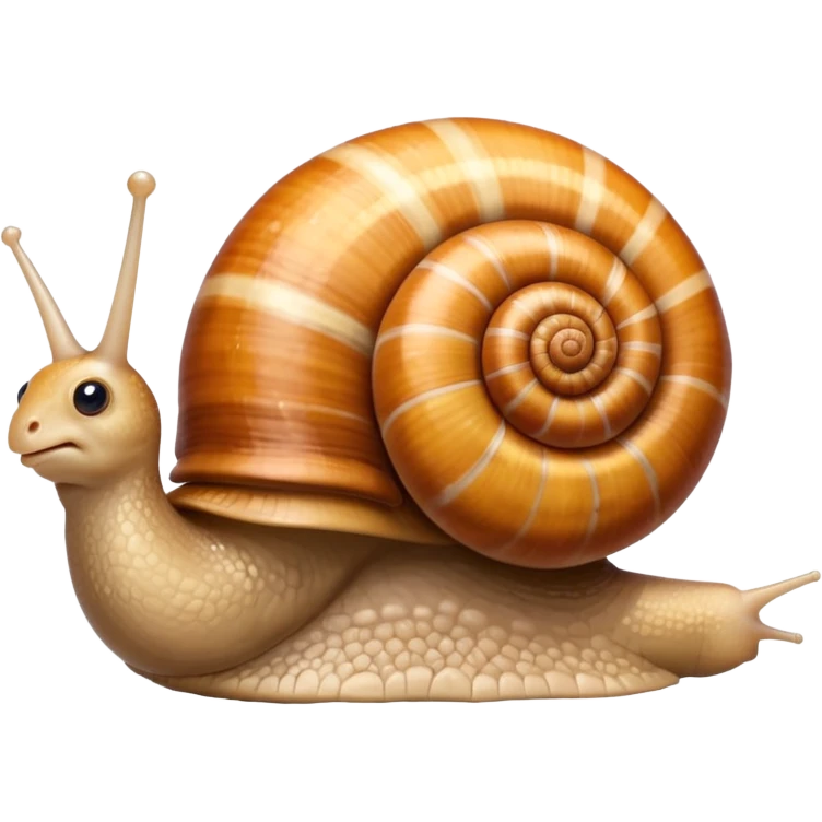 Delicate snail emoji