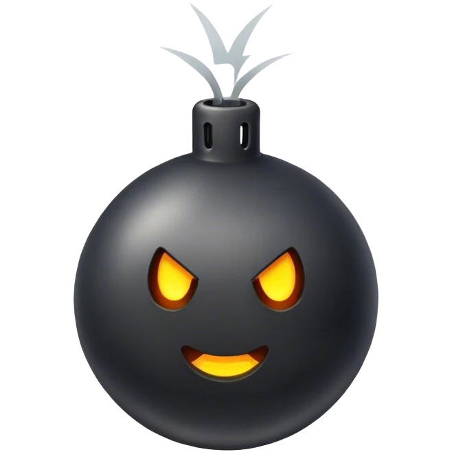 bomb emoji