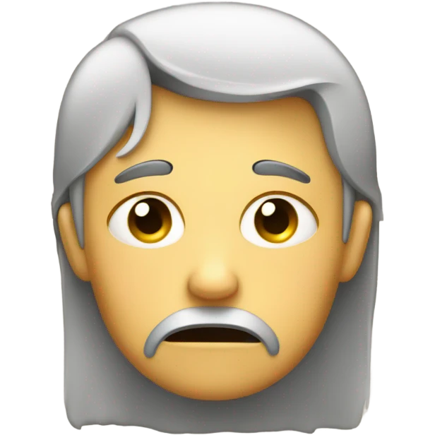 Tired person with dark circles emoji