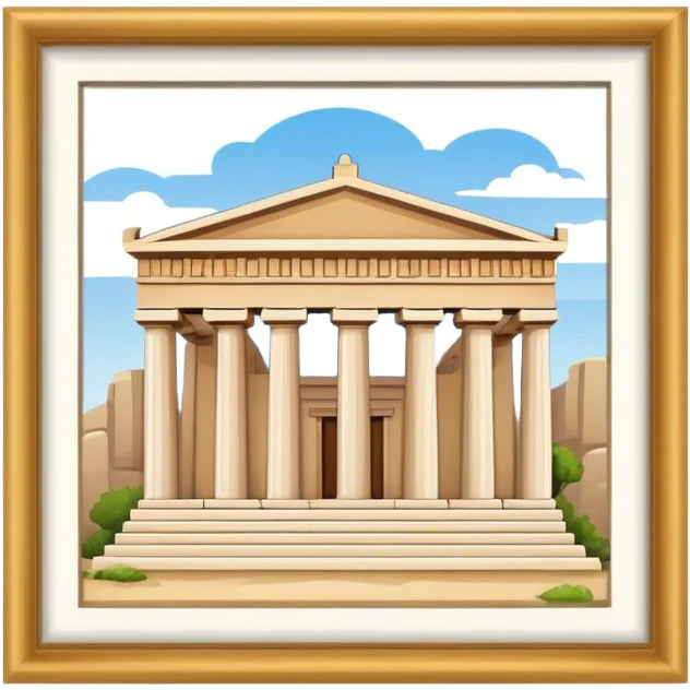 ancient greek building emoji