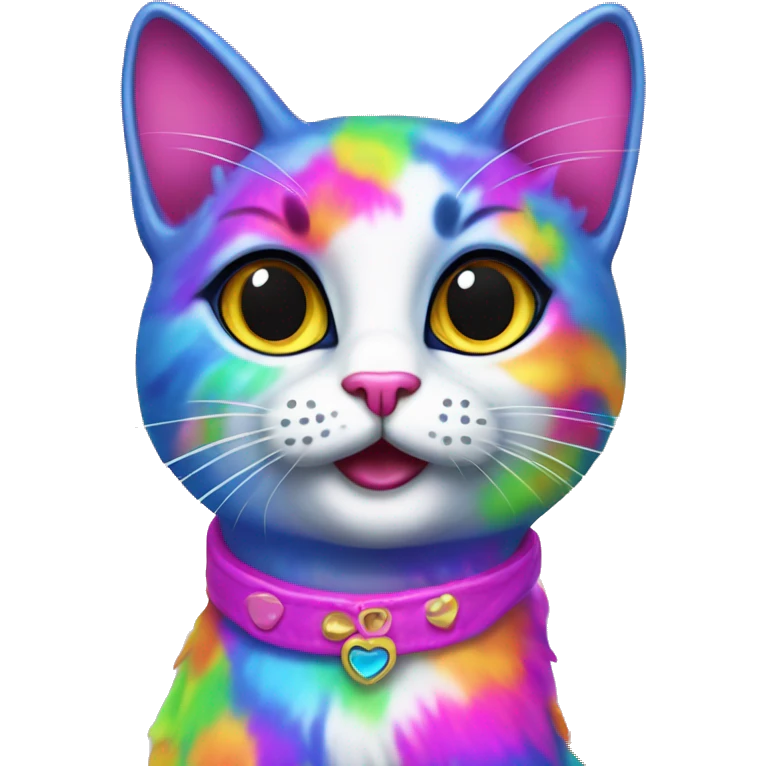 lisa frank cat emoji