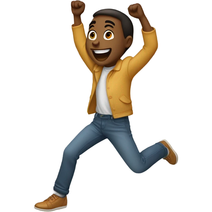 being super excited emoji