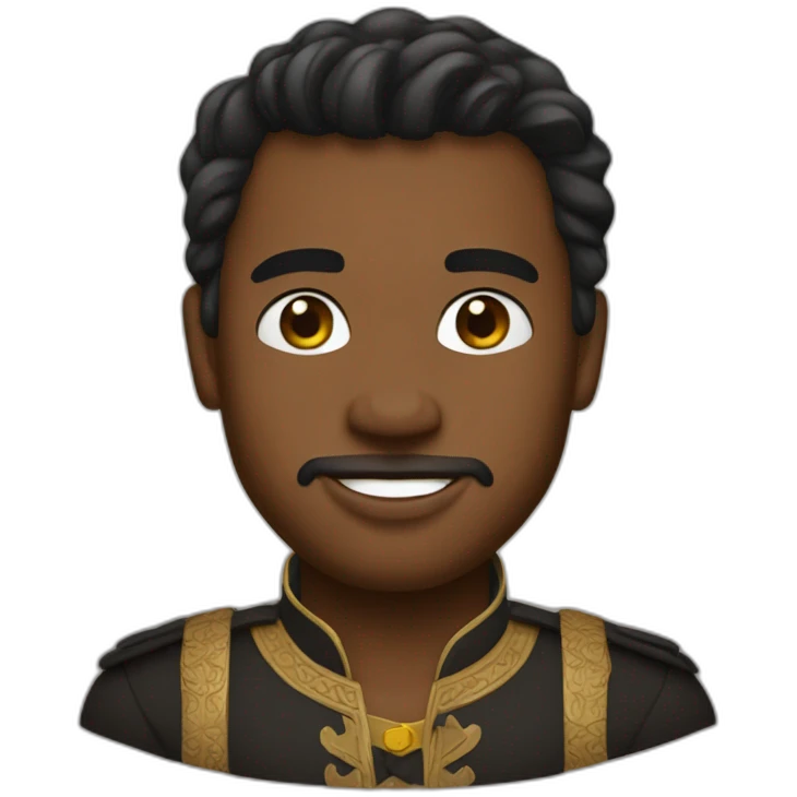 Prince haïr brown emoji