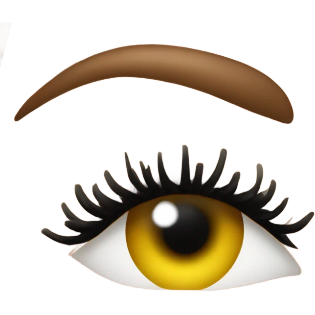 eyelashes emoji