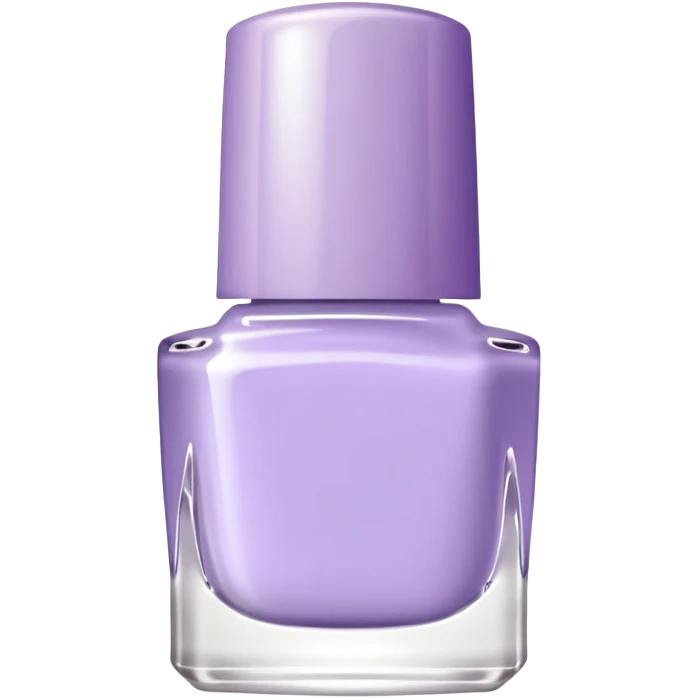 light purple nail color emoji