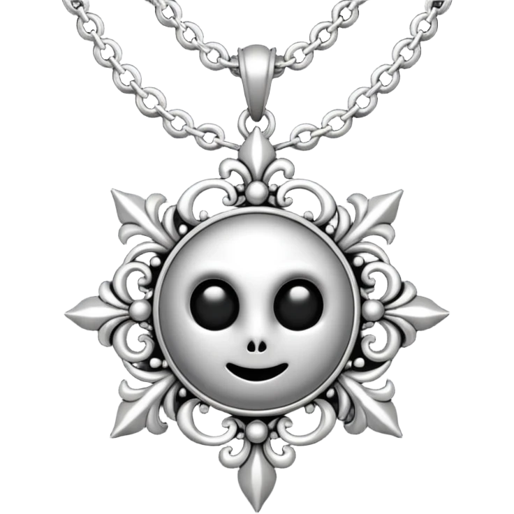 cursed necklace emoji