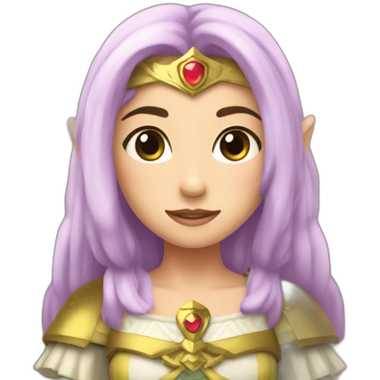 Zelda princesse dort emoji