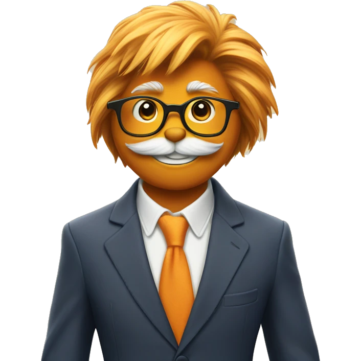 Preppy Lorax emoji