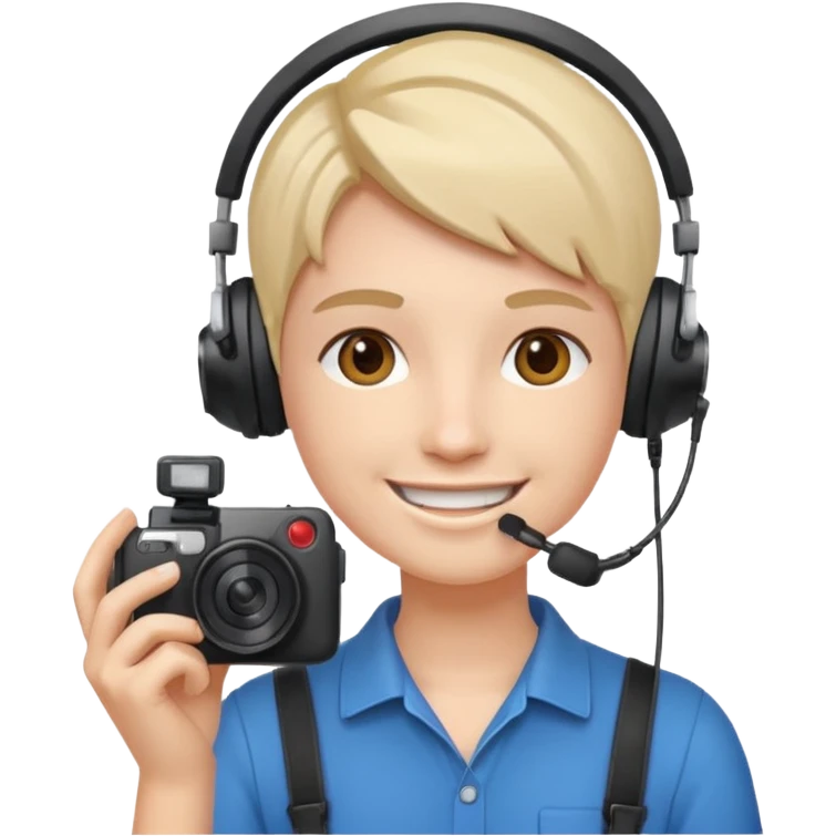 vlogger emoji