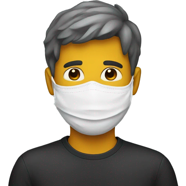 guy with a mask emoji