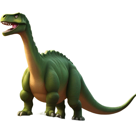 Dinosaur on a mountain  emoji