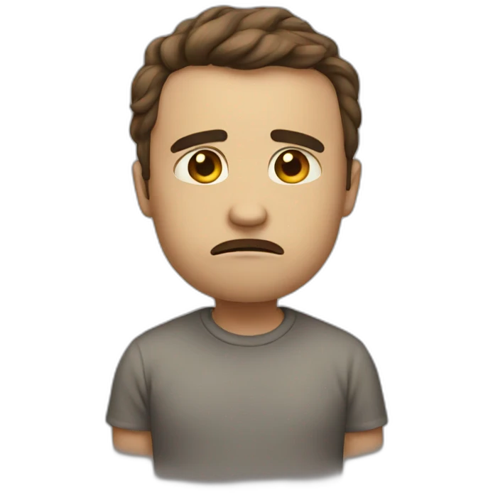 Sad emoji