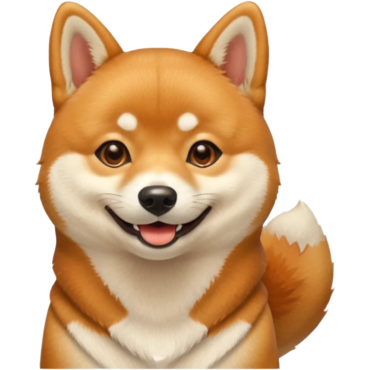 happy shiba inu emoji