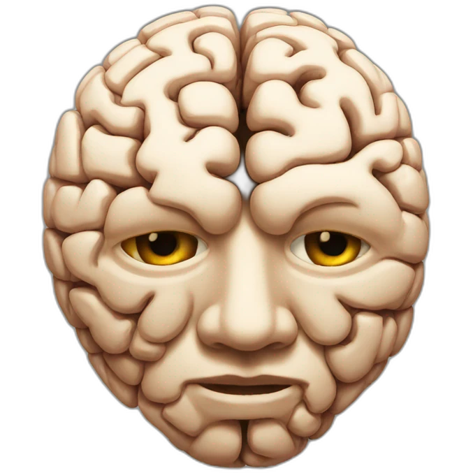 hidden brain emoji