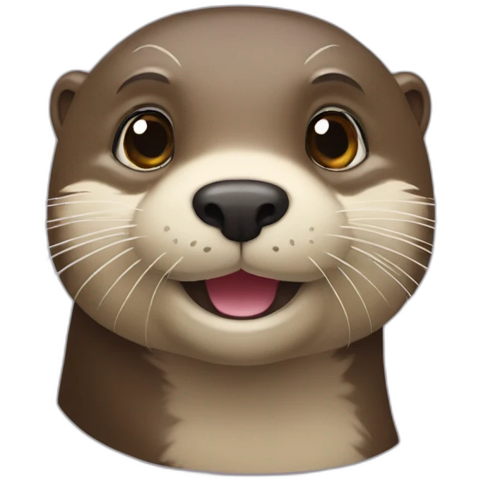 Loutre choqué emoji