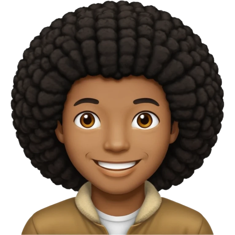 CoryxKenshin with black afro hair emoji
