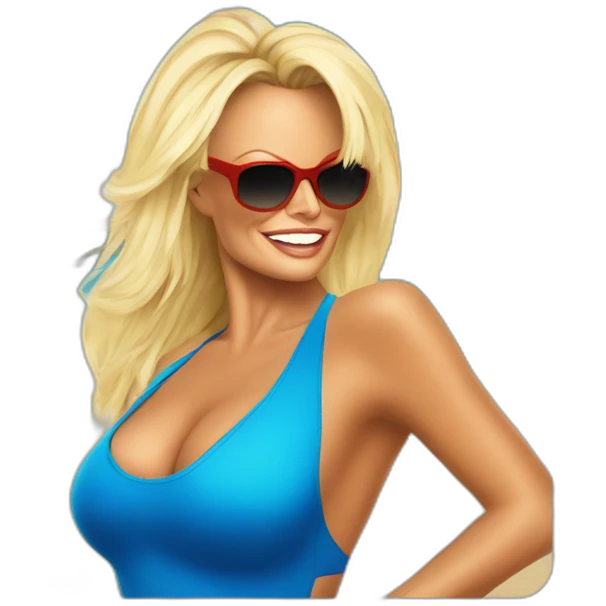 Pamela anderson baywatch emoji