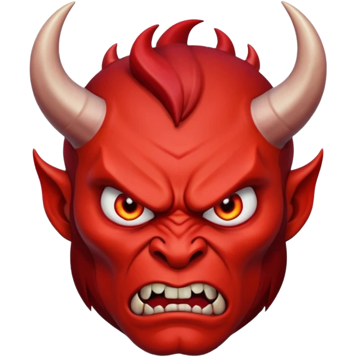 Angry hello devil 👿 emoji