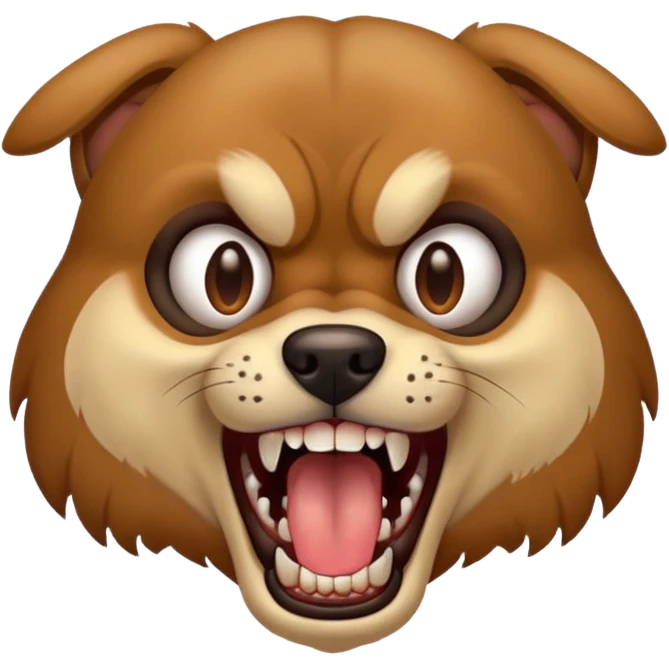 dog attack emoji
