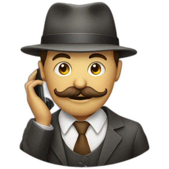 Pessoa segurando celular emoji
