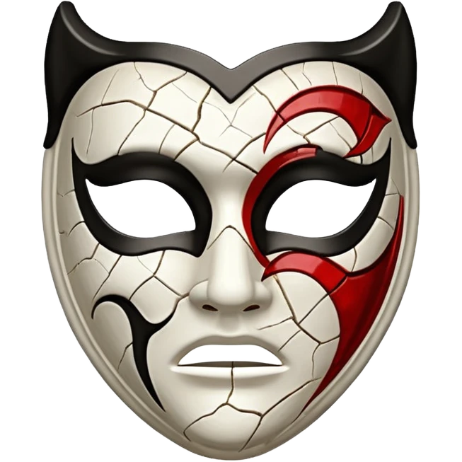 Theatre mask tragedy emoji