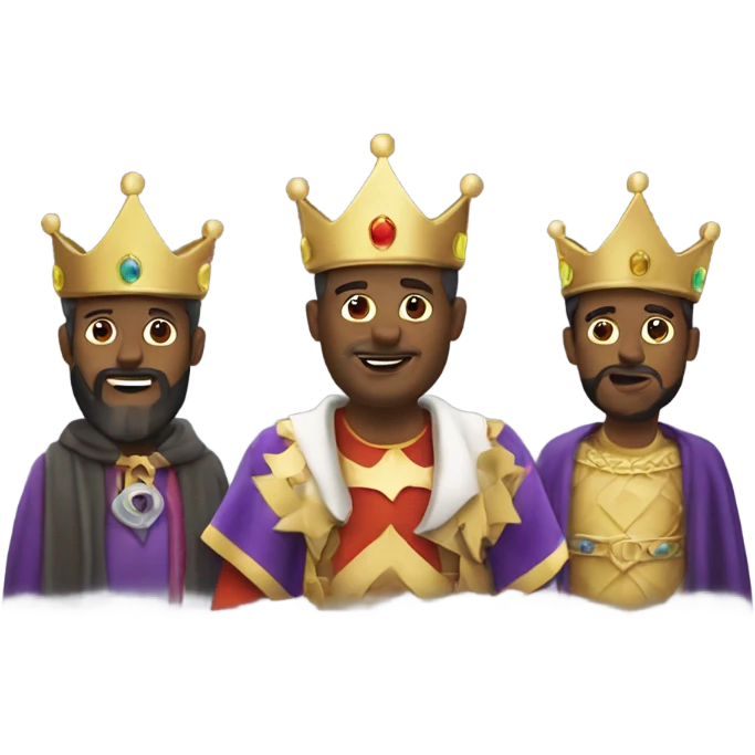 Los 3 reyes magos  emoji