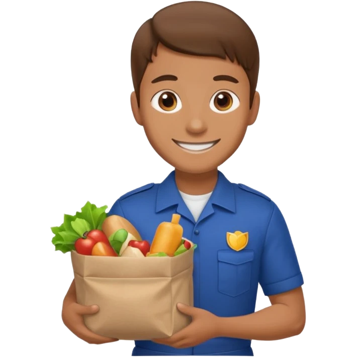 Food Delivery Guy emoji