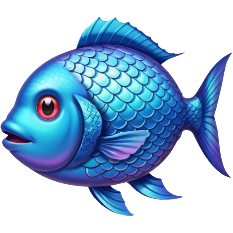 Fish with Heart eyes emoji