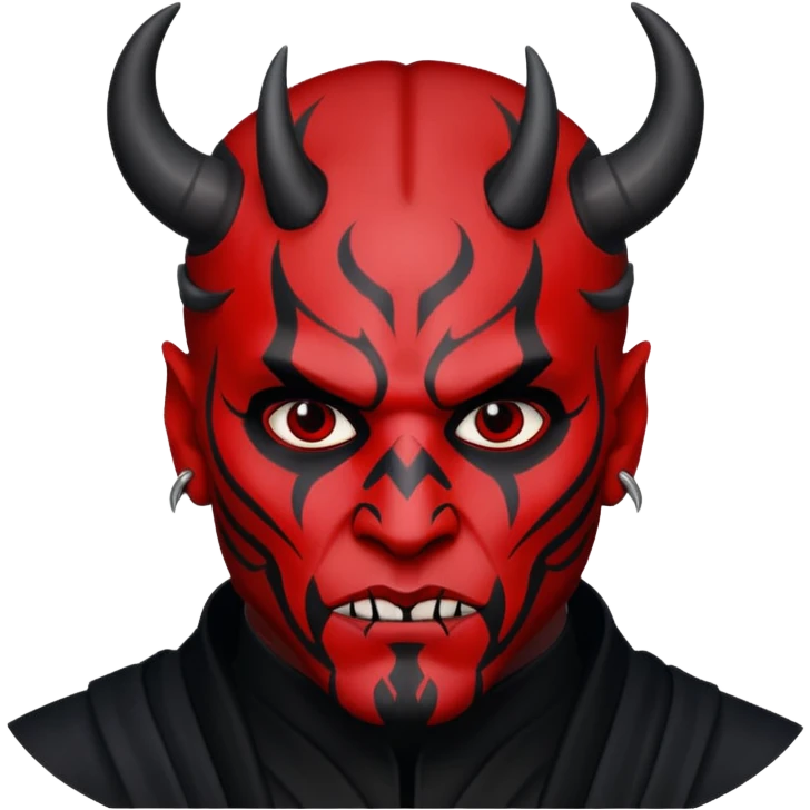 Dark maul emoji