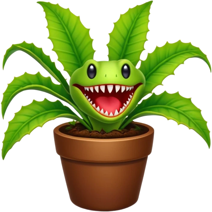 venus fly trap emoji