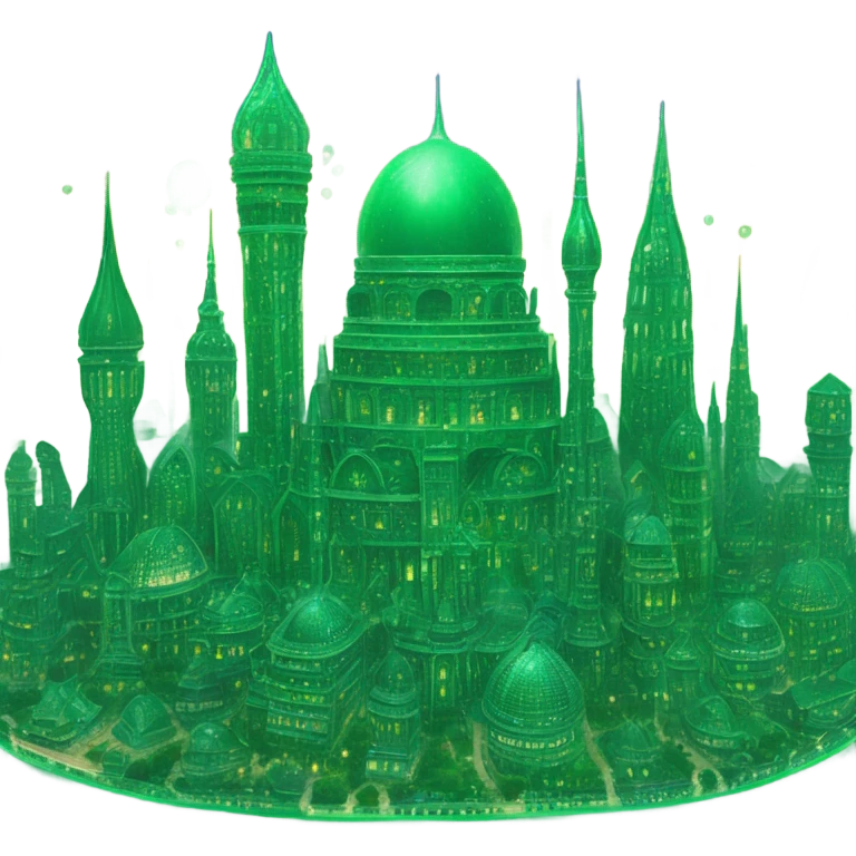 Emerald city emoji