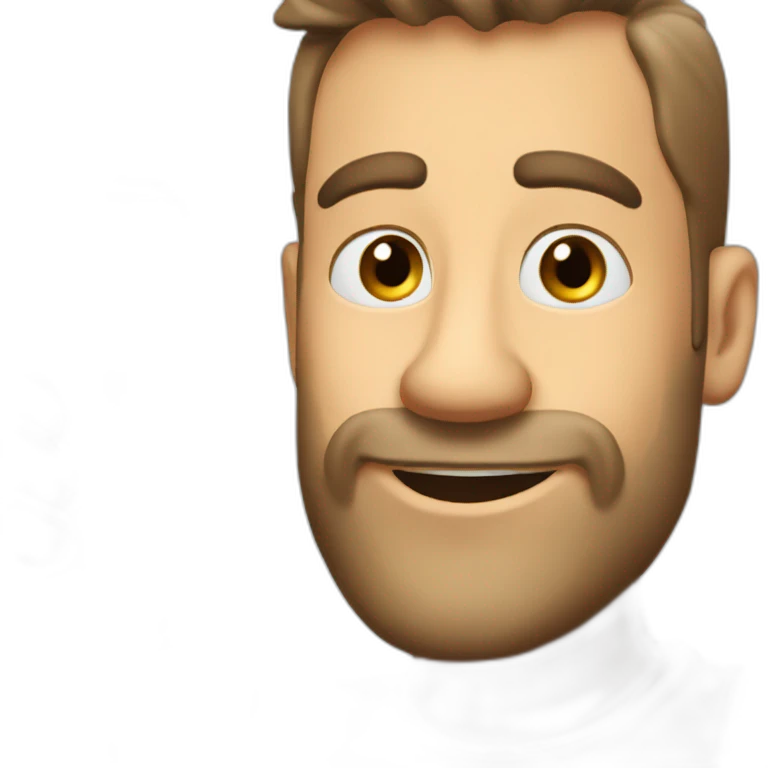 Man drinking Guiness emoji